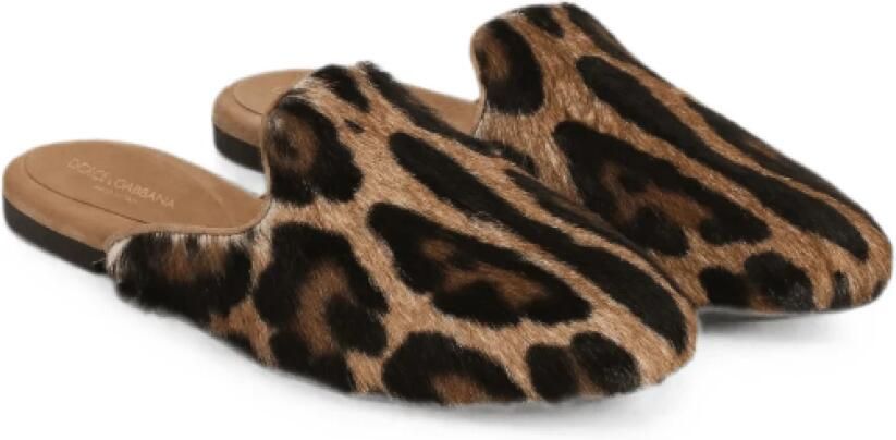 Dolce & Gabbana Leo Kid Leather Mules - Foto 3