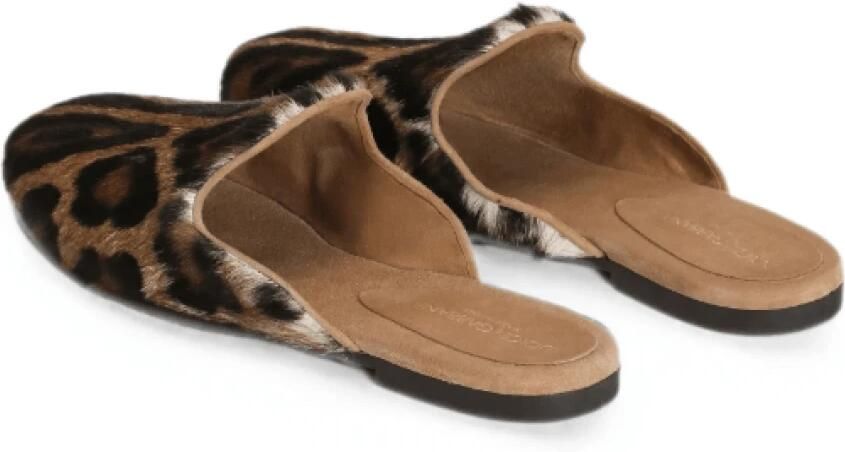 Dolce & Gabbana Leo Kid Leather Mules - Foto 2