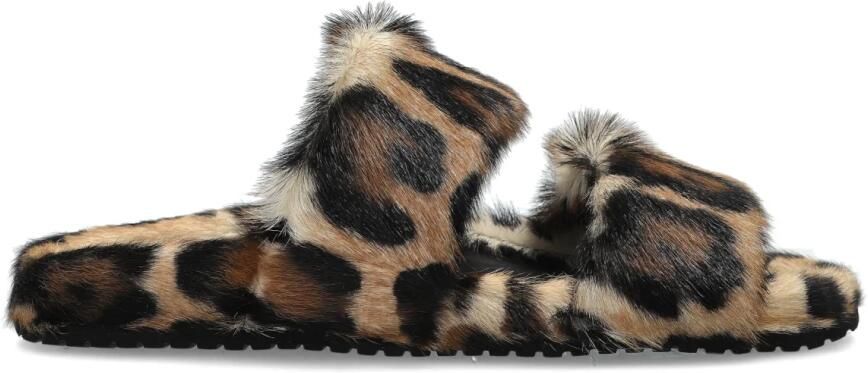 Dolce & Gabbana Leo Leather Slides