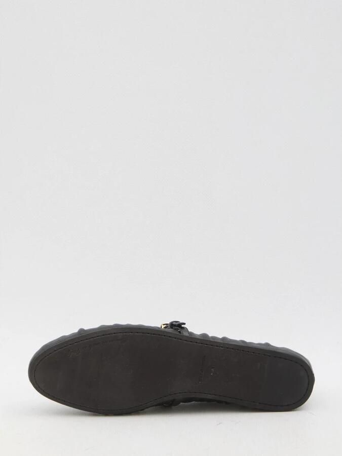 Dolce & Gabbana Leren Ballerina Flats met DG Monogram Riem - Foto 2