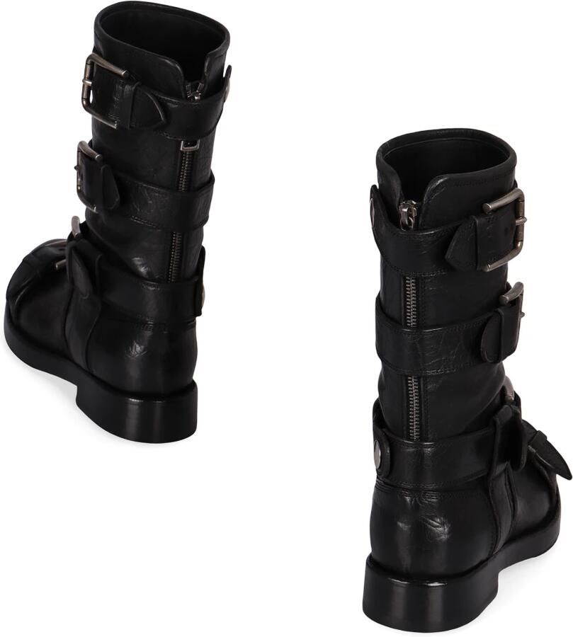 Dolce & Gabbana Leren Bikerlaarzen - Foto 2