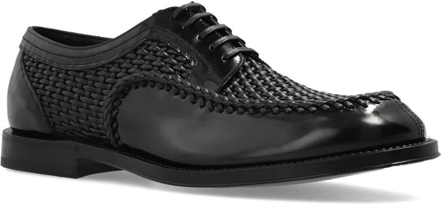 Dolce & Gabbana Leren Derby Schoenen - Foto 4