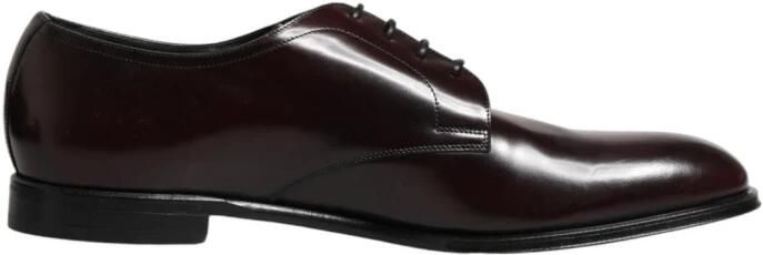 Dolce & Gabbana Leren Derby Schoenen met Veters