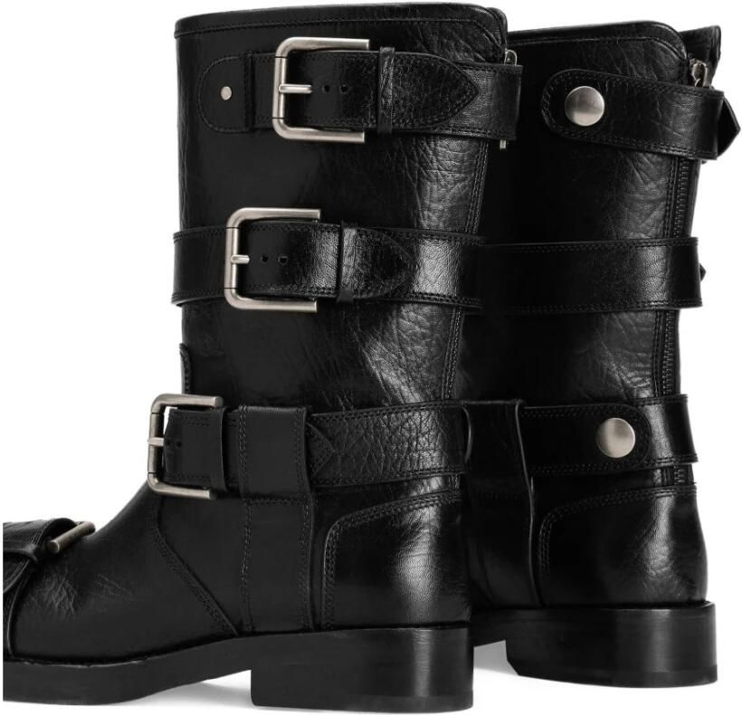 Dolce & Gabbana Leren Enkelboots - Foto 2