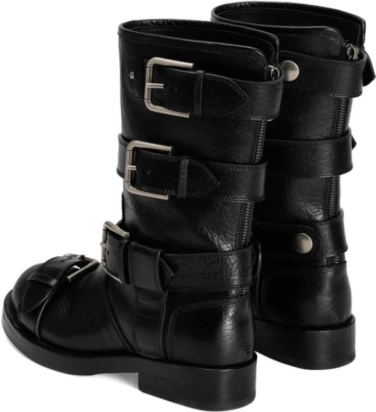 Dolce & Gabbana Leren Enkelboots - Foto 3