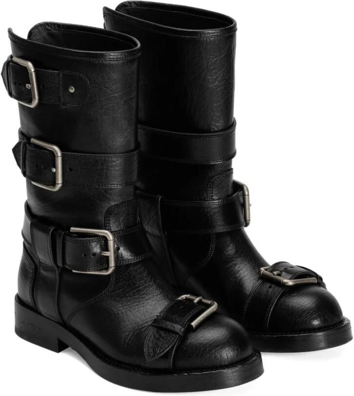 Dolce & Gabbana Leren Enkelboots - Foto 4