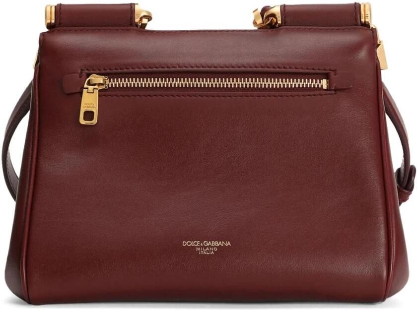 Dolce & Gabbana Leren Handtas met Handvat en Hangslotdetail - Foto 2