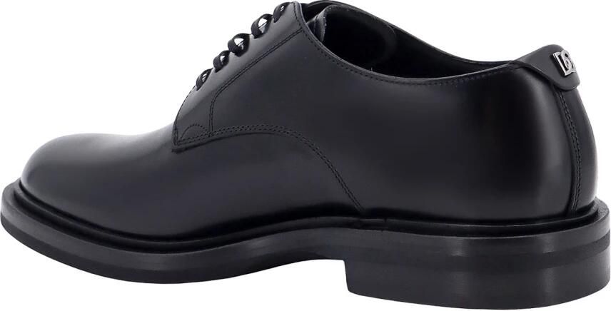 Dolce & Gabbana Zwarte Veterschoenen voor Mannen Black Heren - Foto 4