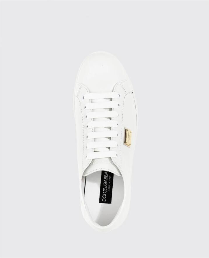 Dolce & Gabbana Leren Lage Sneakers - Foto 2