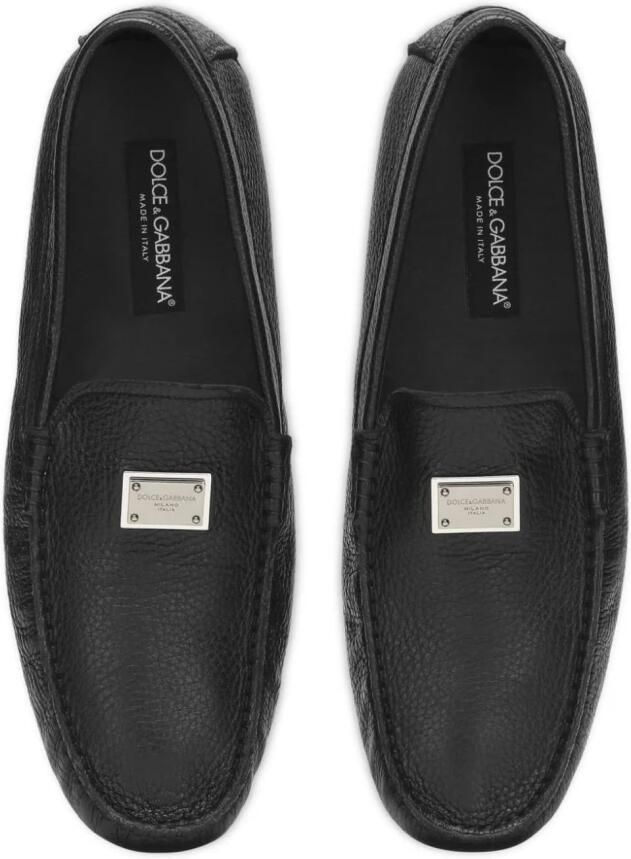 Dolce & Gabbana Leren Logo Plaque Mocassins - Foto 2