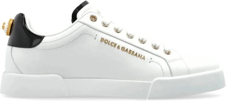 Dolce & Gabbana Leren Low-Top Sneakers