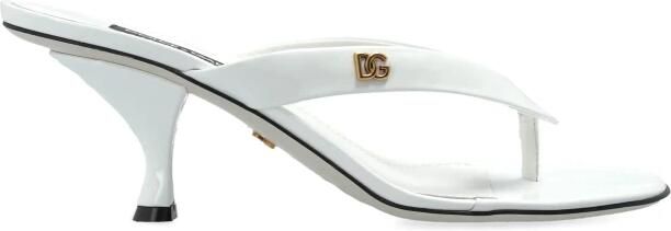 Dolce & Gabbana Leren Mules met Hak