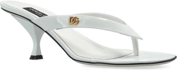 Dolce & Gabbana Leren Mules met Hak - Foto 5