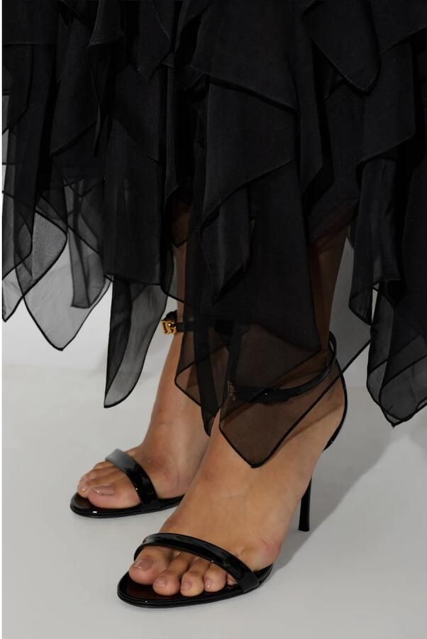 Dolce & Gabbana Leren Sandalen met Hak - Foto 4