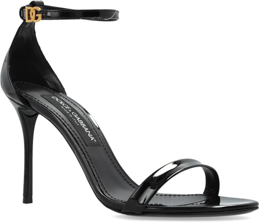 Dolce & Gabbana Leren Sandalen met Hak - Foto 3