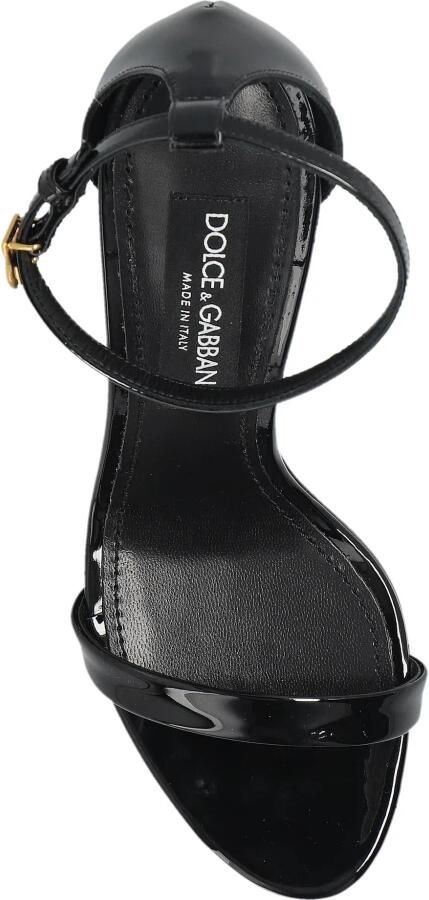 Dolce & Gabbana Leren Sandalen met Hak - Foto 6