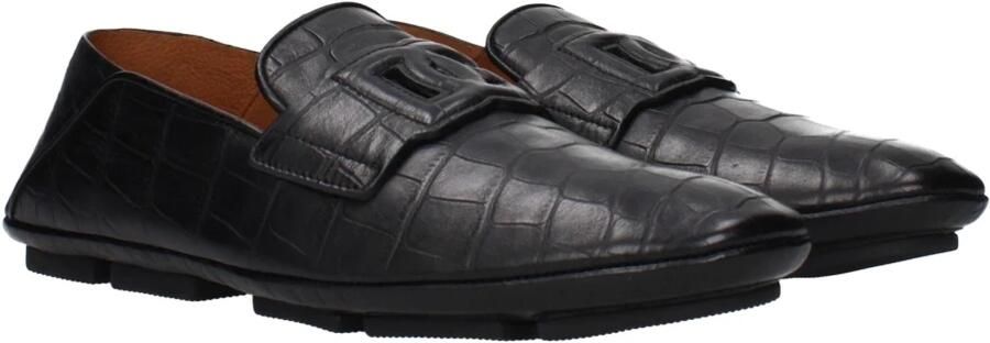 Dolce & Gabbana Croco Leren Loafer Schoen - Foto 4