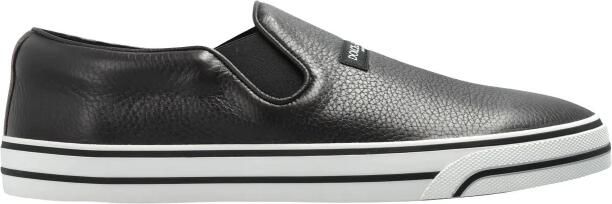 Dolce & Gabbana Leren sportschoenen met logo