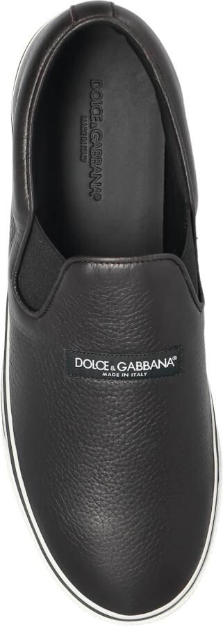 Dolce & Gabbana Leren sportschoenen met logo - Foto 4