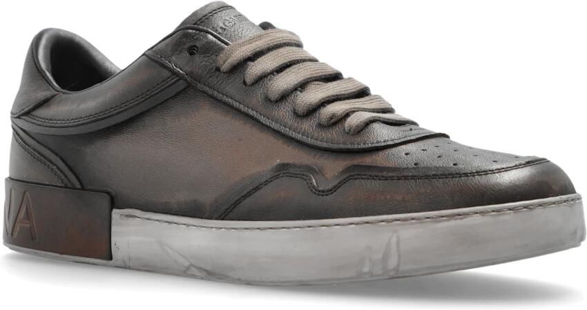 Dolce & Gabbana Leren sportschoenen met vintage-effect - Foto 5
