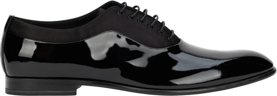 Dolce & Gabbana Leren veterschoenen met lakafwerking - Foto 4