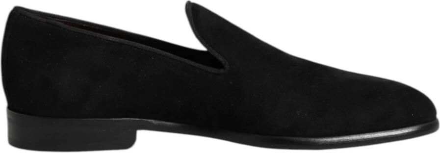 Dolce & Gabbana Zwarte Suède Instaploafers - Foto 2