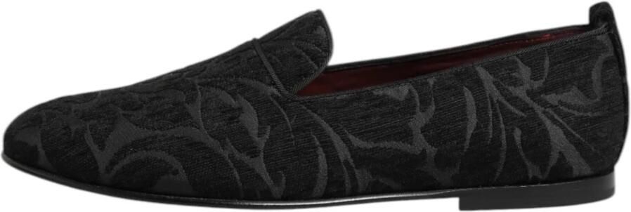 Dolce & Gabbana Jacquard Flats Slippers Loafers Shoes - Foto 6