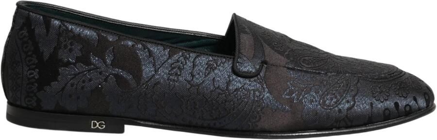 Dolce & Gabbana Jacquard leren instaploafers