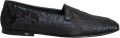 Dolce & Gabbana Jacquard leren instaploafers - Blauw