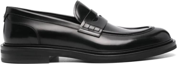 Dolce & Gabbana Loafers van geborsteld kalfsleer