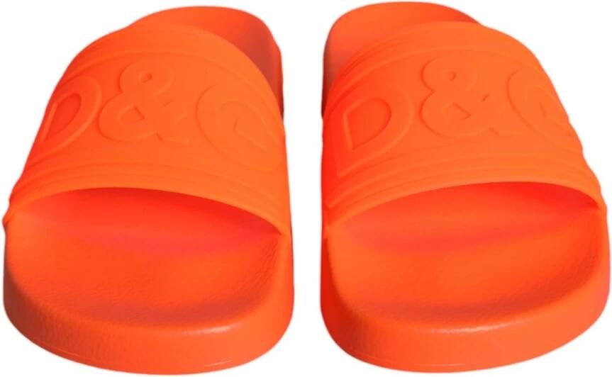 Dolce & Gabbana Glijd in stijl met deze hoogwaardige sliders Orange Heren - Foto 2