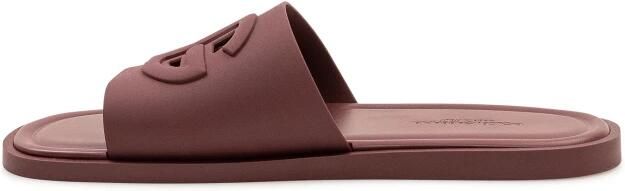 Dolce & Gabbana Logo Embossed Slide Sandaal - Foto 4