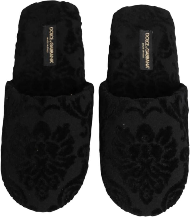 Dolce & Gabbana Logo-geborduurde Slippers - Foto 2