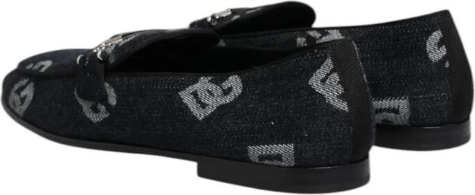 Dolce & Gabbana Logo Katoenen Loafers - Foto 2