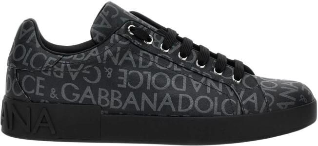 Dolce & Gabbana Logo Print LowTop Sneakers