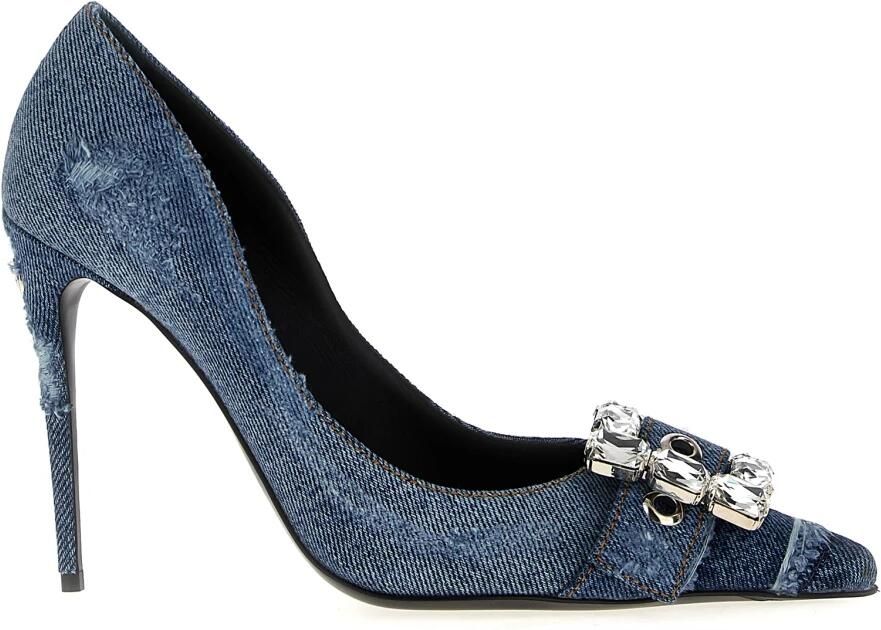 Dolce&Gabbana Hoge hakken 'Lollo' Pumps in blauw