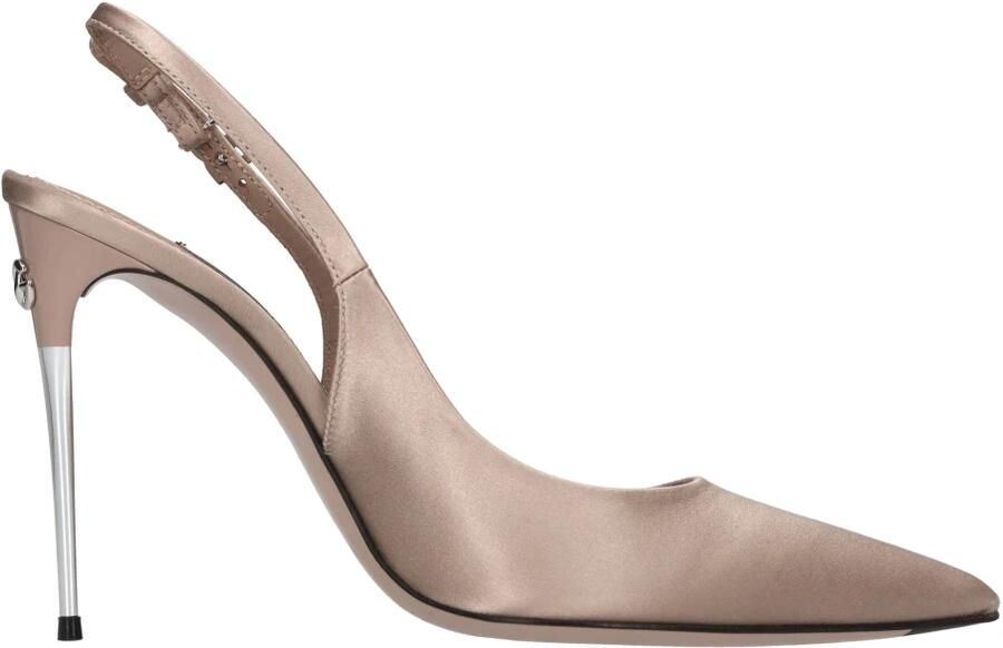 Dolce & Gabbana Elegante Decollete Schoenen voor Vrouwen Beige Dames - Foto 2