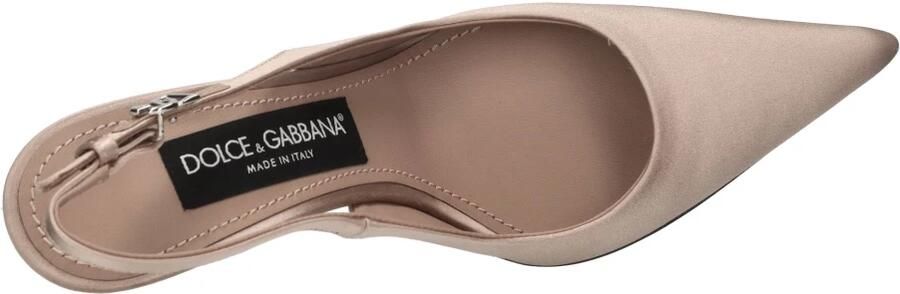 Dolce & Gabbana Elegante Decollete Schoenen voor Vrouwen Beige Dames - Foto 3