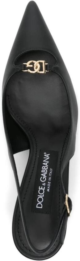 Dolce & Gabbana Lollo Slingback van zijden nappaleer - Foto 4