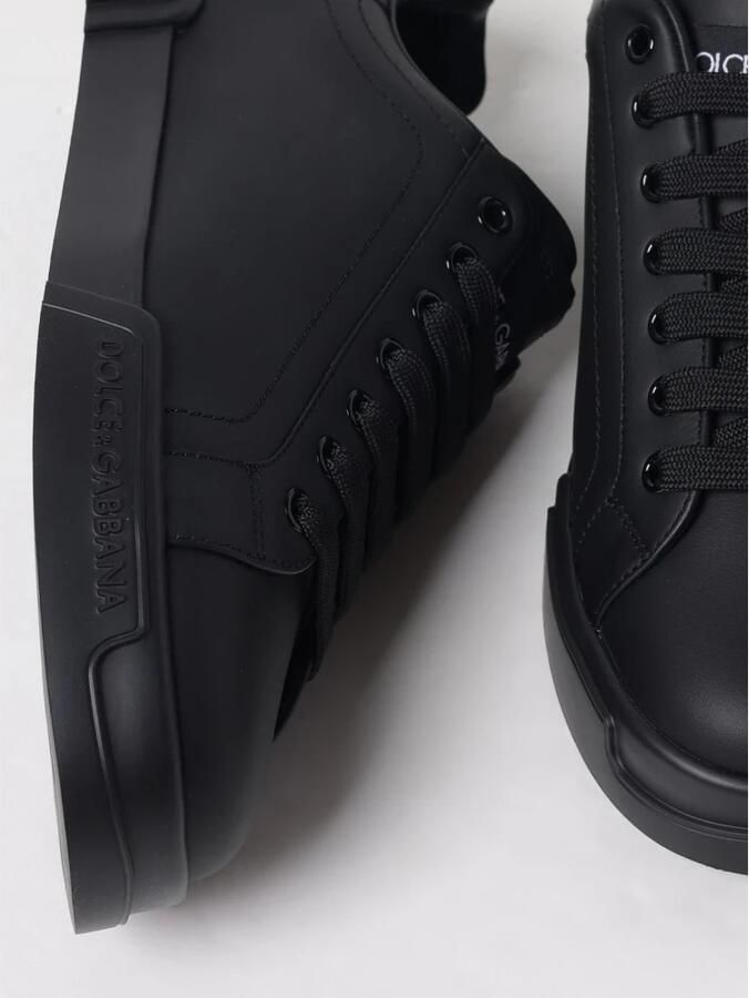 Dolce & Gabbana Low-Top Leren Sneakers - Foto 2