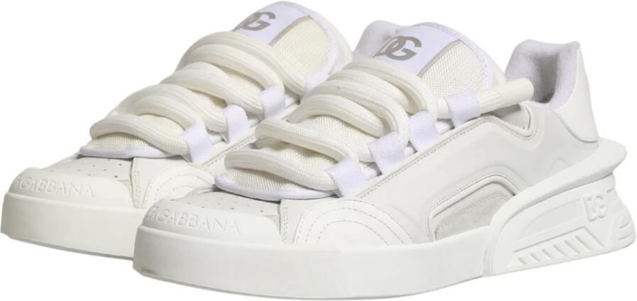 Dolce & Gabbana Portofino sneaker met kalfsleren details - Foto 2