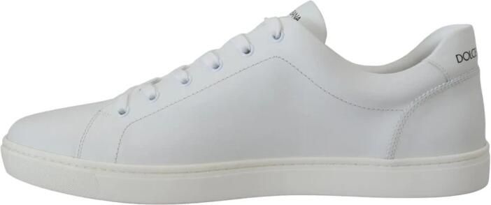 Dolce & Gabbana Witte leren DG-logo casual sneakers schoenen - Foto 4