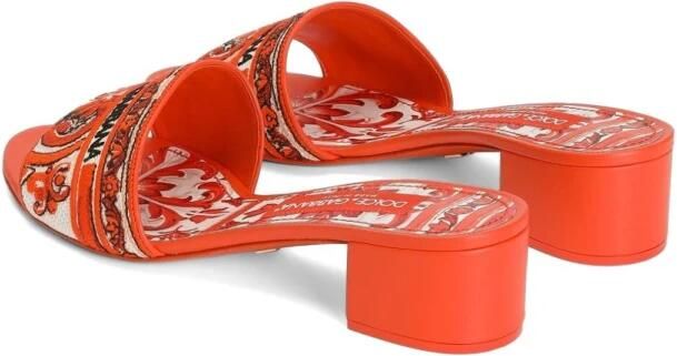 Dolce & Gabbana Maiolica Print Mule - Foto 3