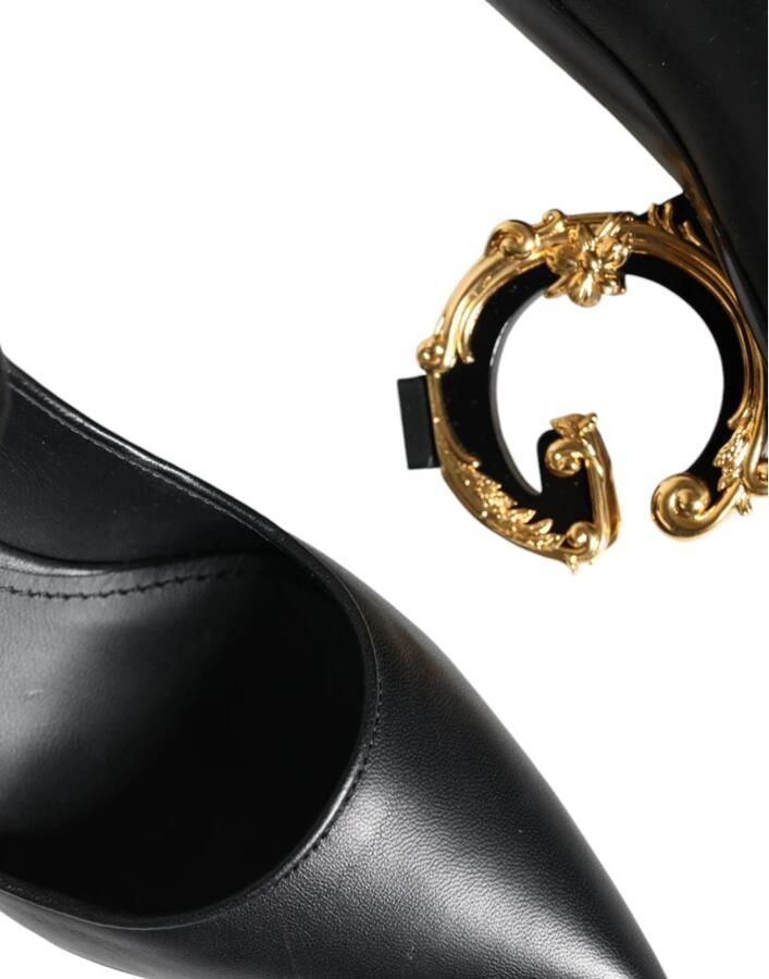 Dolce & Gabbana Zwarte leren Mary Jane-pumps Black Dames - Foto 2