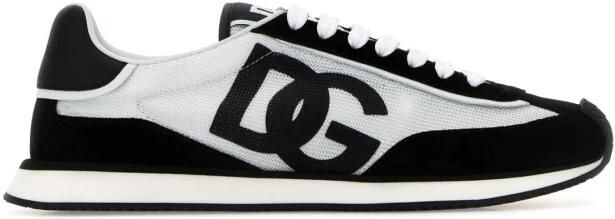 Dolce & Gabbana Mesh en Suède Aria Sneakers