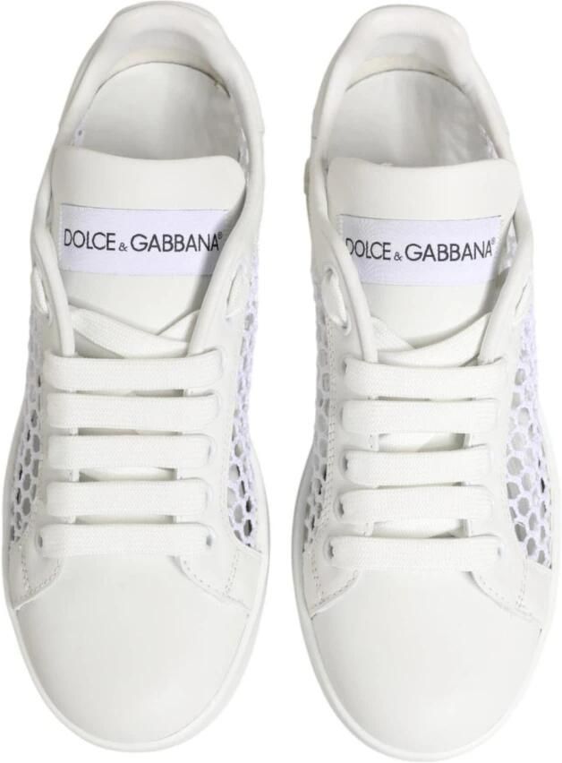 Dolce & Gabbana Mesh Inserts Low Top Sneakers - Foto 2