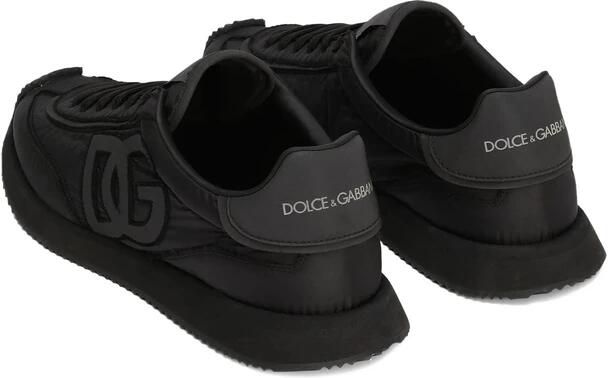 Dolce & Gabbana Zwarte DG Kussen Stof Sneakers - Foto 2