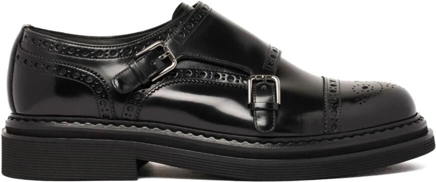 Dolce & Gabbana Leren schoenen met decoratieve perforatie Black Heren - Foto 3