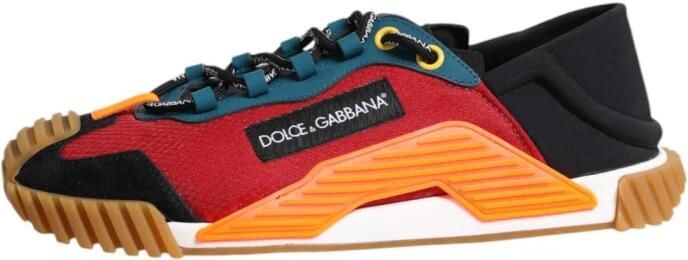 Dolce & Gabbana Multicolor Stoffen Veterschoenen NS1 Multicolor Heren - Foto 2