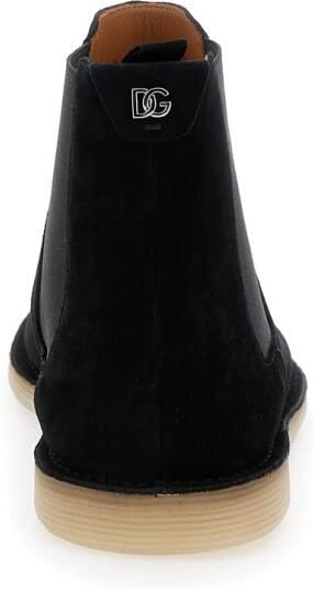 Dolce & Gabbana Zwarte Laarzen met Rubberen Zool - Foto 3